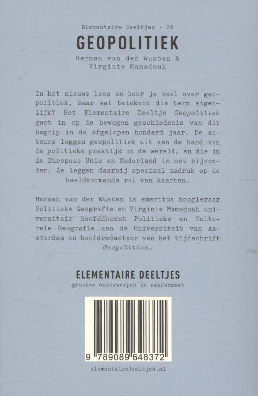 Achterkant van Geopolitiek
