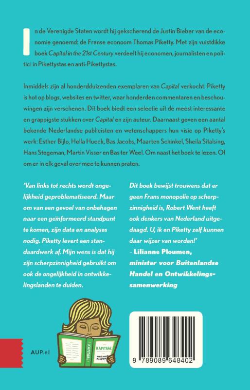 Achterkant van Waarom Piketty lezen?