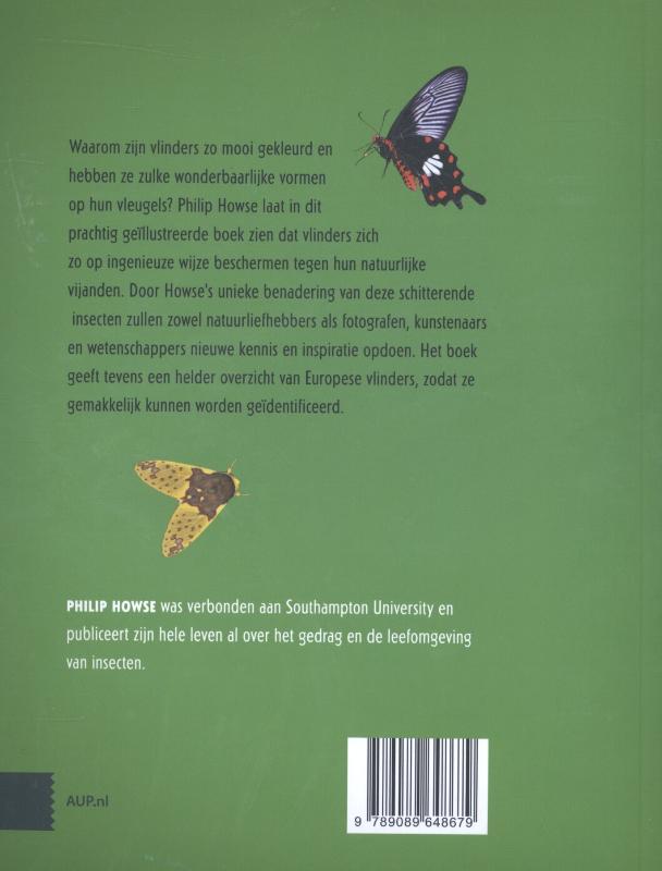 Achterkant van Het grote vlinderboek