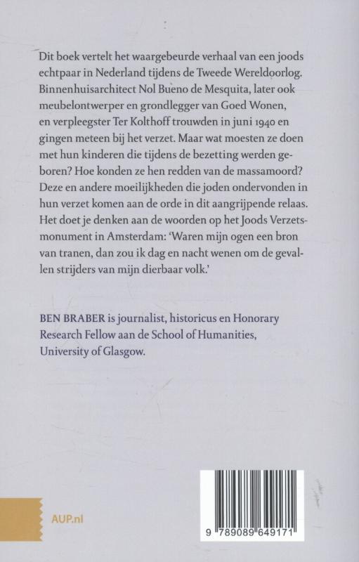 Achterkant van Waren mijn ogen een bron van tranen