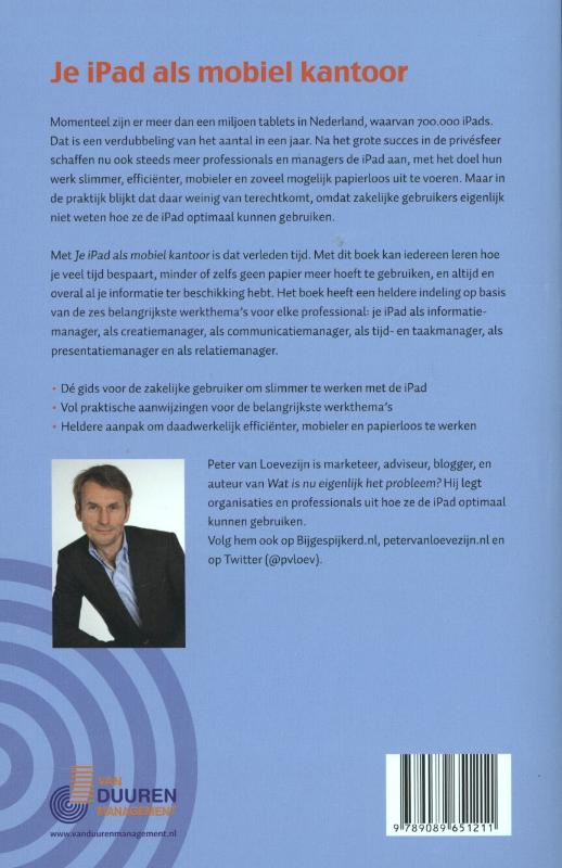 Achterkant van Je iPad als mobiel kantoor