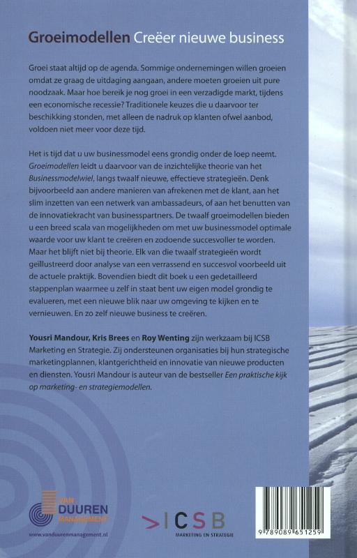 Achterkant van Groeimodellen