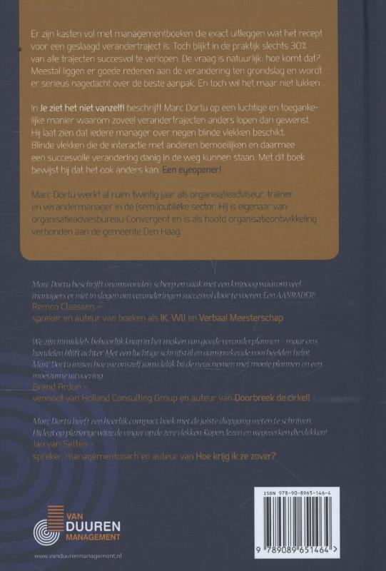 Achterkant van Je ziet het niet vanzelf!