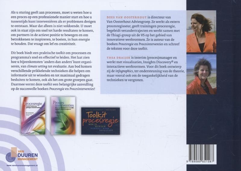 Achterkant van Toolkit procesregie