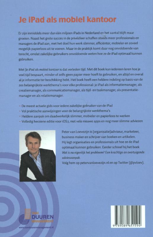 Achterkant van Je iPad als mobiel kantoor