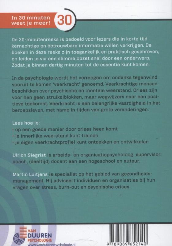 Achterkant van Veerkracht ontwikkelen
