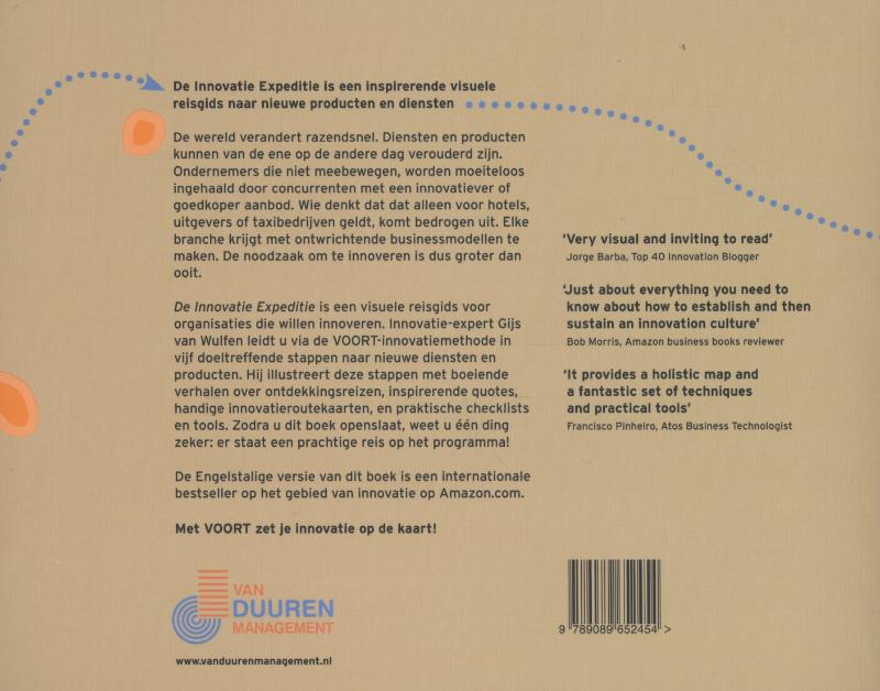 Achterkant van De innovatie expeditie