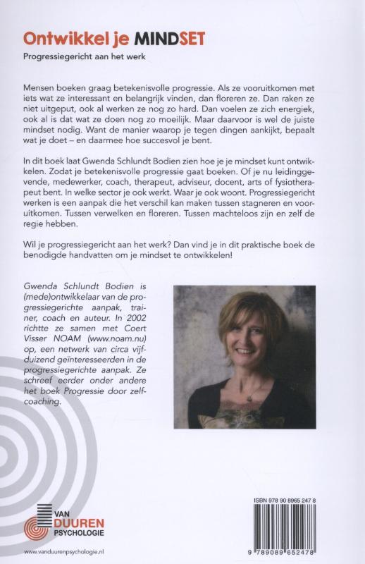 Achterkant van Ontwikkel je mindset