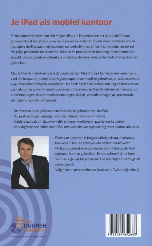 Achterkant van Je iPad als mobiel kantoor