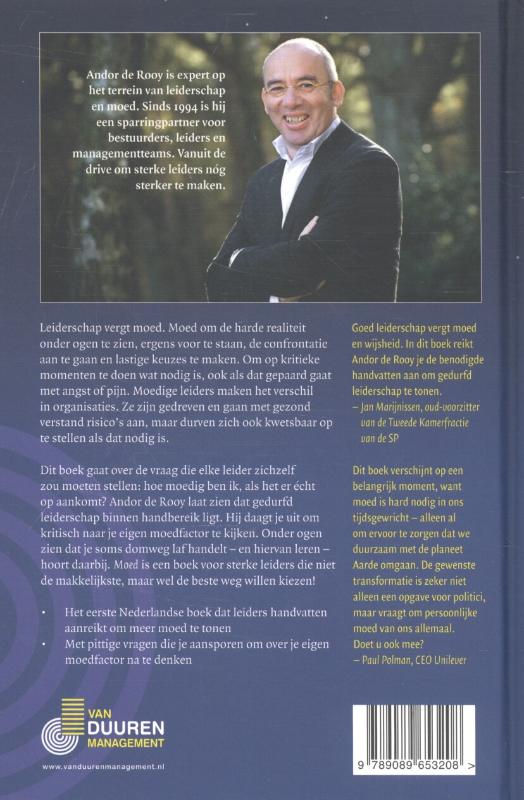 Achterkant van Moed