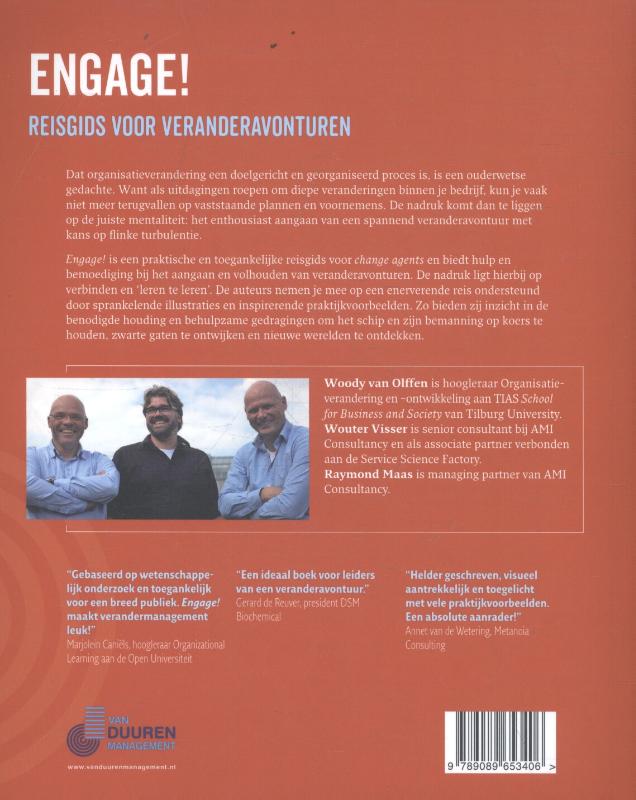 Achterkant van ENGAGE!