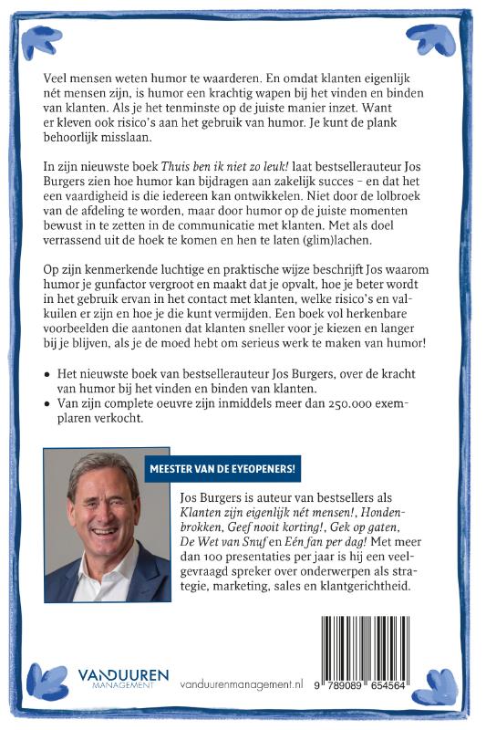 Achterkant van Thuis ben ik niet zo leuk!
