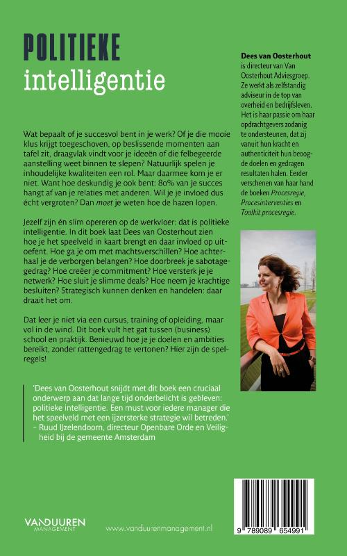 Achterkant van Politieke intelligentie