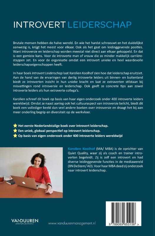 Achterkant van Introvert leiderschap