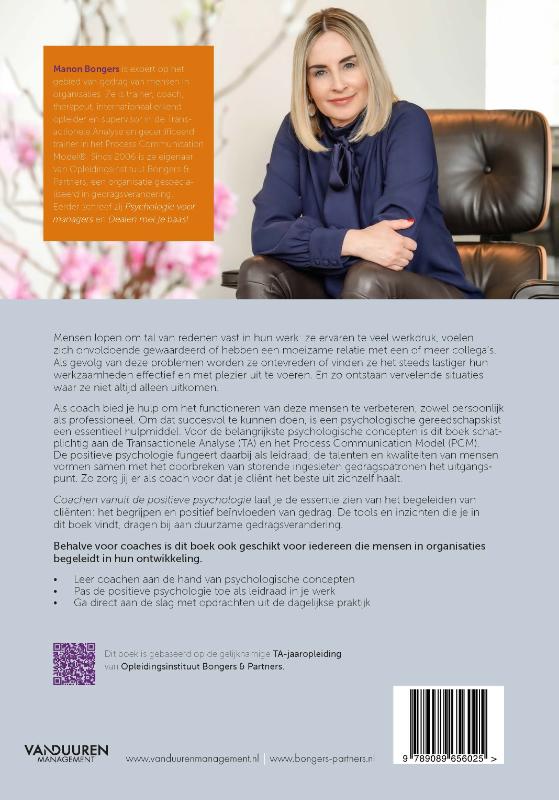 Achterkant van Coachen vanuit positieve psychologie