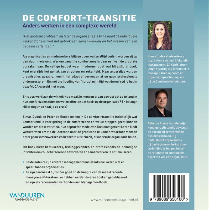 Achterkant van De comfort-transitie