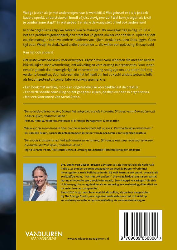 Achterkant van Het grote verwonderboek voor managers