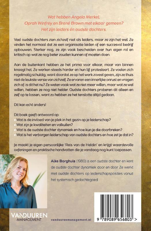 Achterkant van Het verborgen leiderschap van oudste dochters