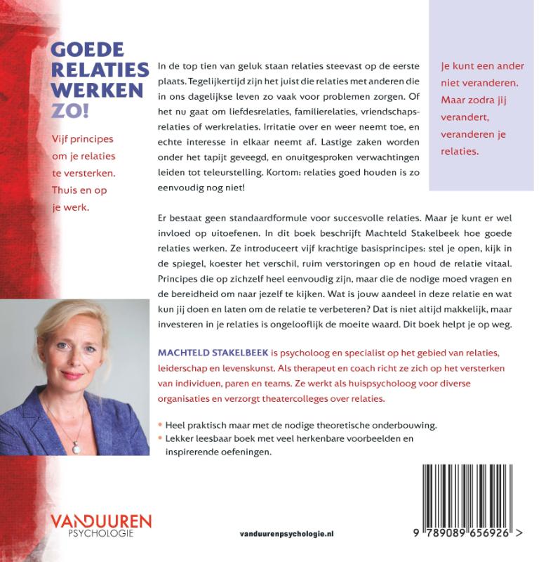 Achterkant van Goede relaties werken zo!
