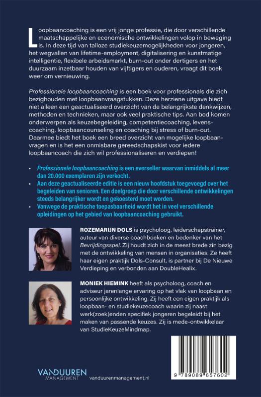 Achterkant van Professionele loopbaancoaching