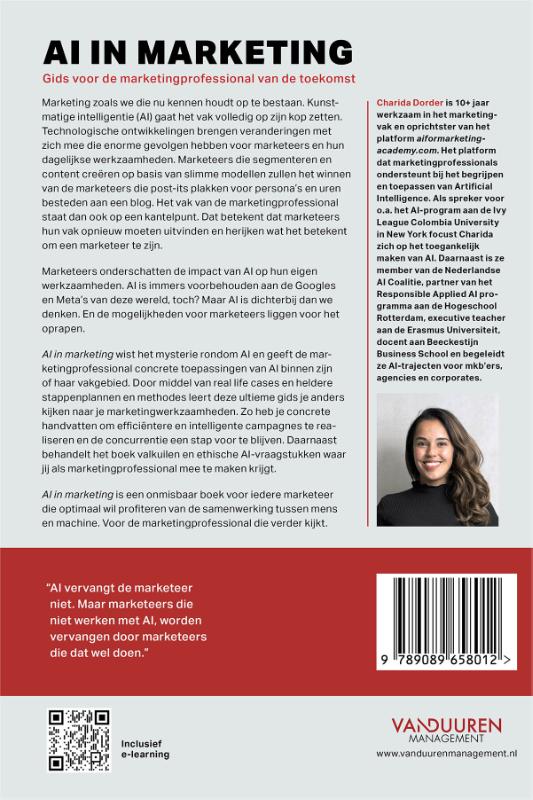 Achterkant van AI in marketing