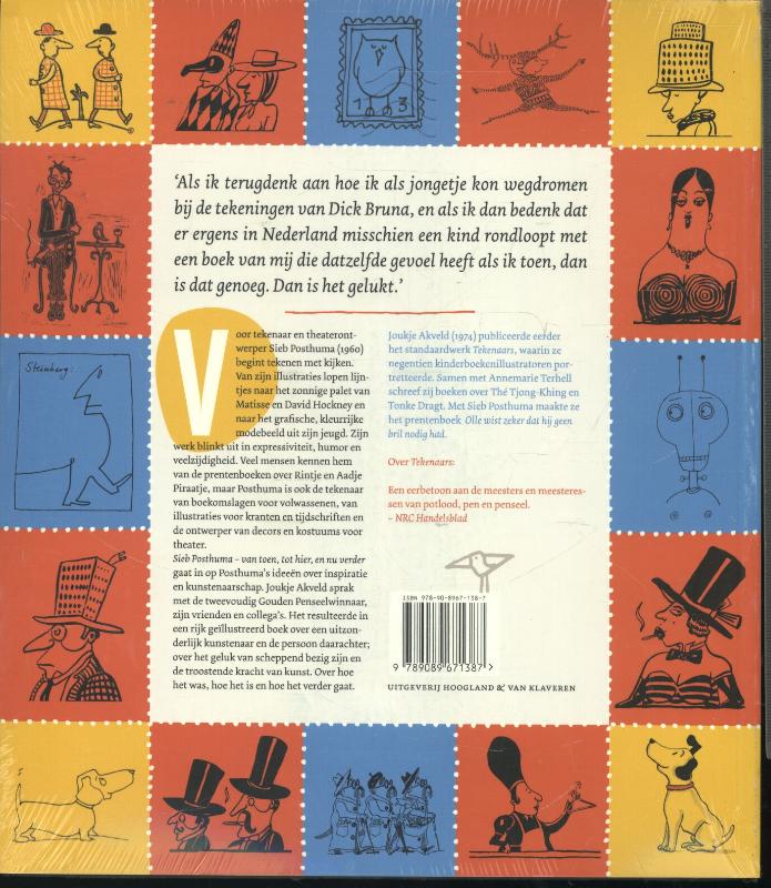 Achterkant van Sieb Posthuma