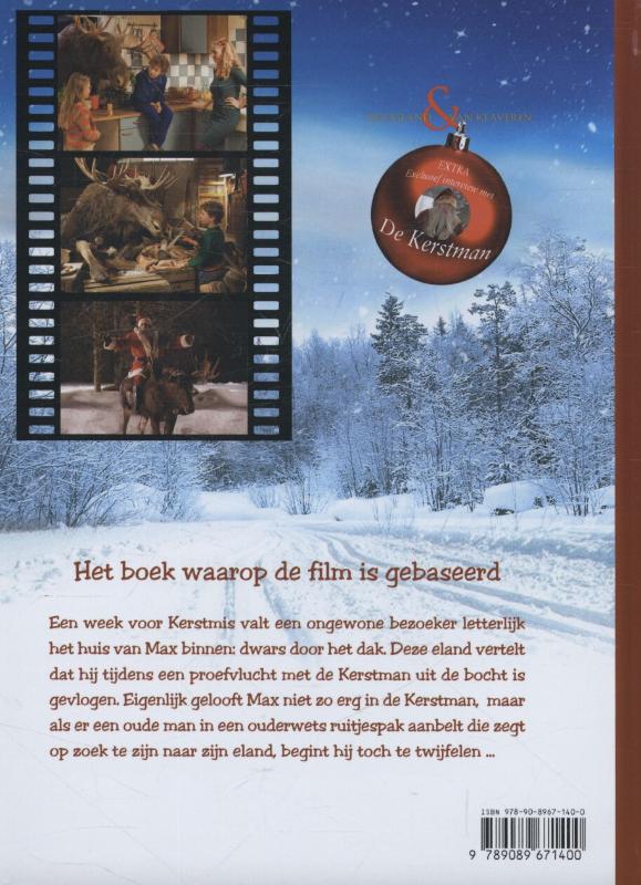 Achterkant van Midden in de winternacht