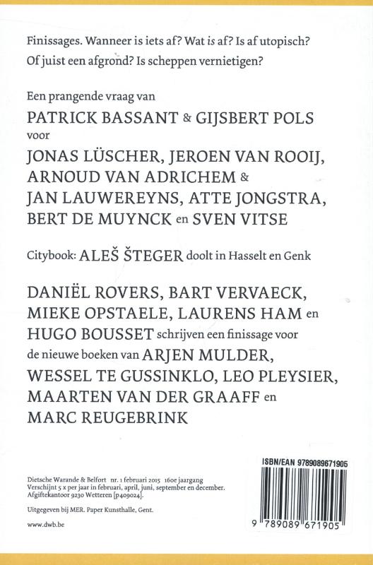 Achterkant van Februari 2015