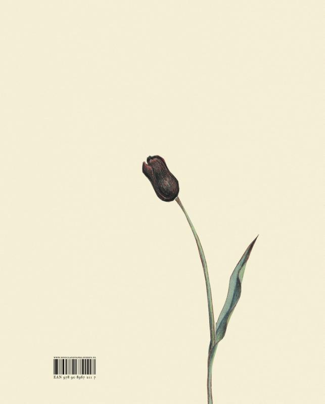 Achterkant van De eend, de dood en de tulp