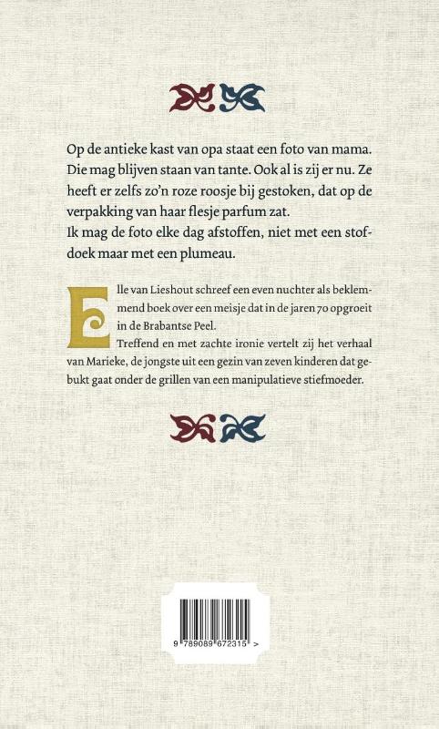 Achterkant van Tante