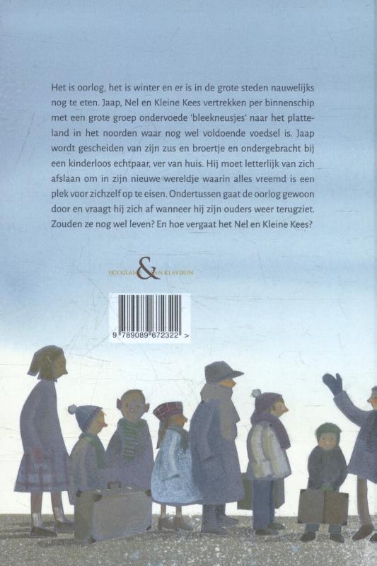 Achterkant van Naar het noorden