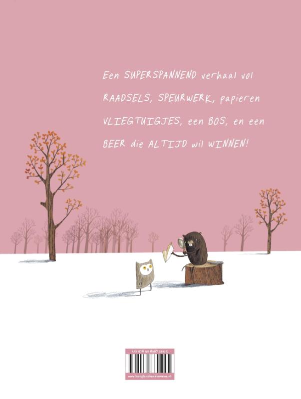 Achterkant van De grote bomenrover