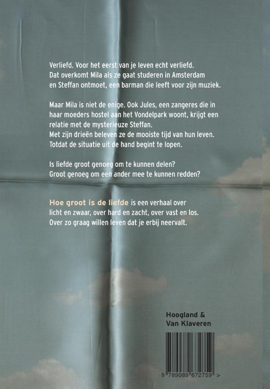 Achterkant van Hoe groot is de liefde
