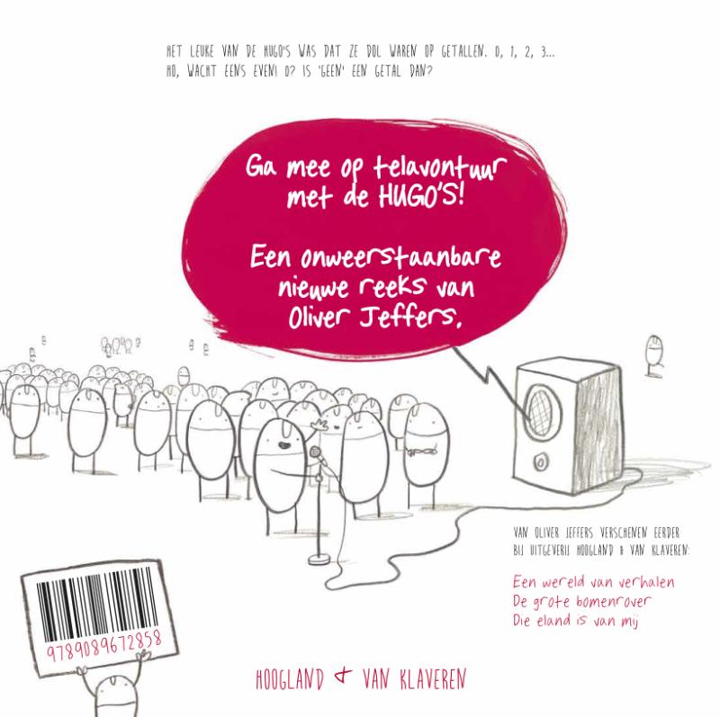 Achterkant van Het getal geen