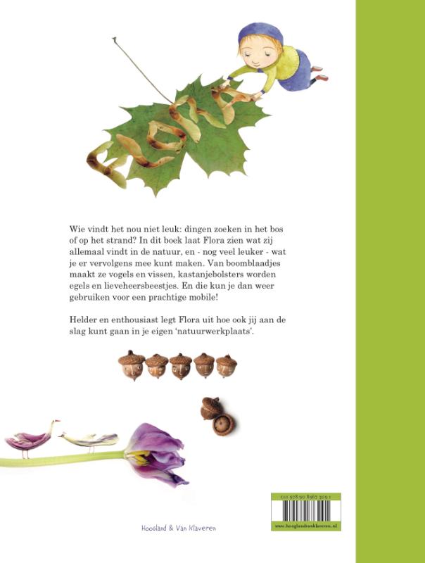 Achterkant van Het atelier van Flora