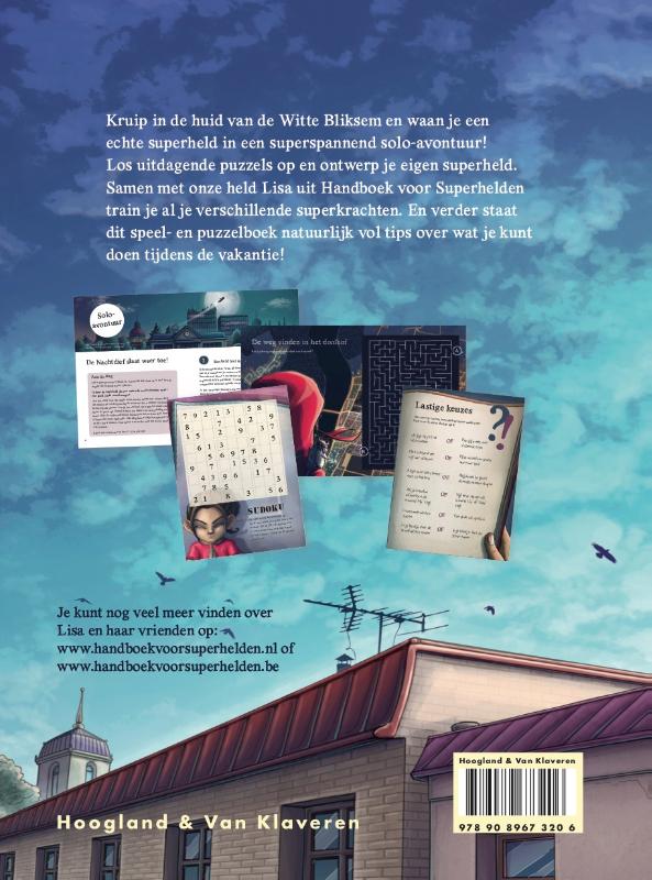 Achterkant van Vakantieboek