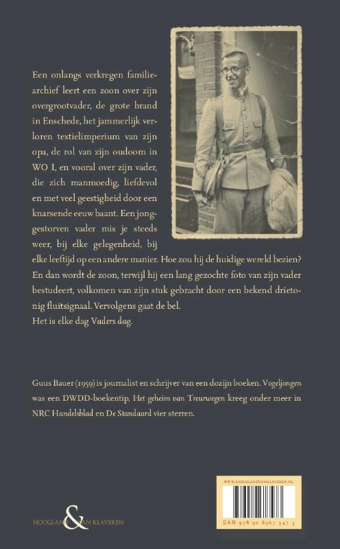Achterkant van Vaders dag