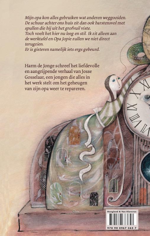 Achterkant van De Vogeltjesklok