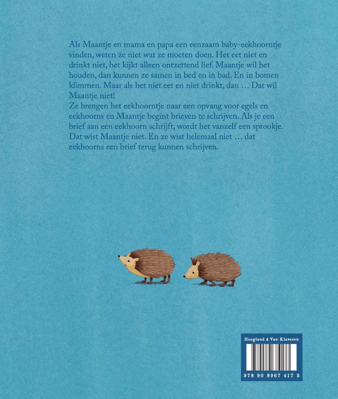 Achterkant van Maantje