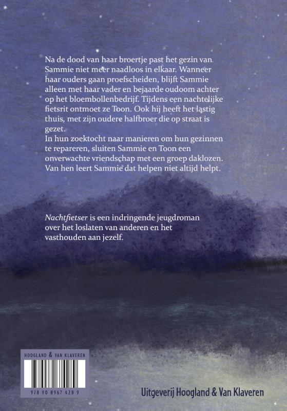 Achterkant van Nachtfietser