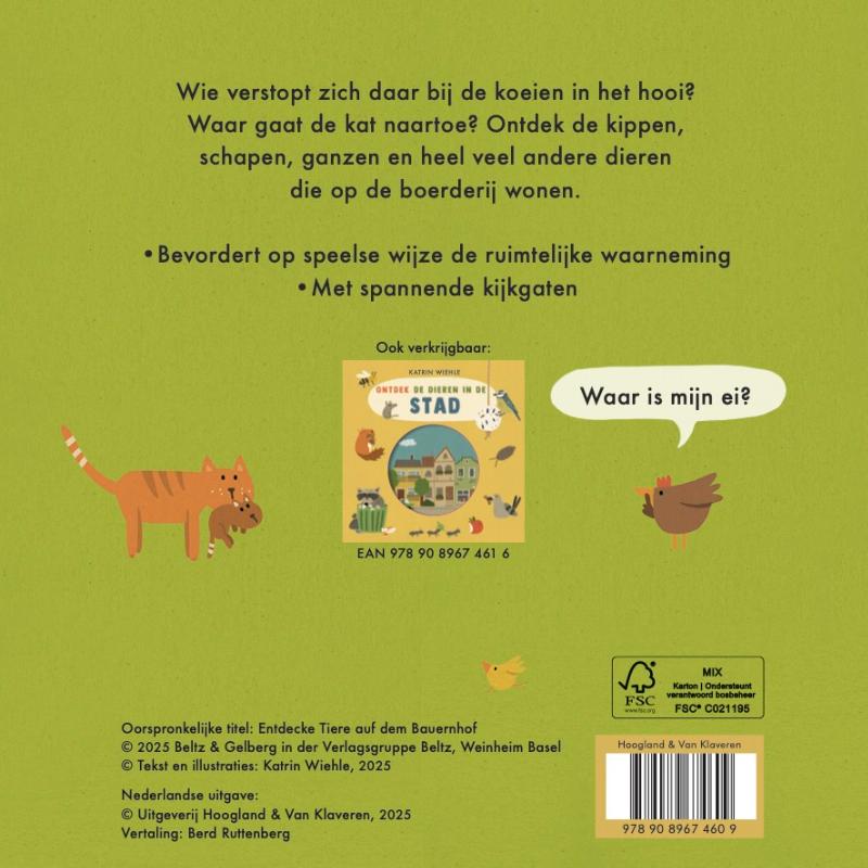 Achterkant van Dieren op de boerderij