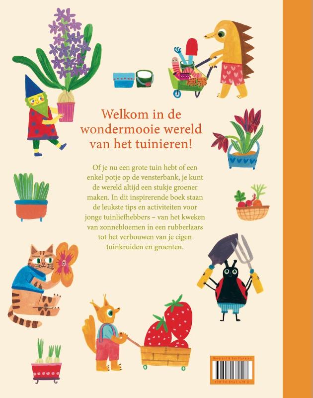 Achterkant van Mijn eerste grote tuinboek