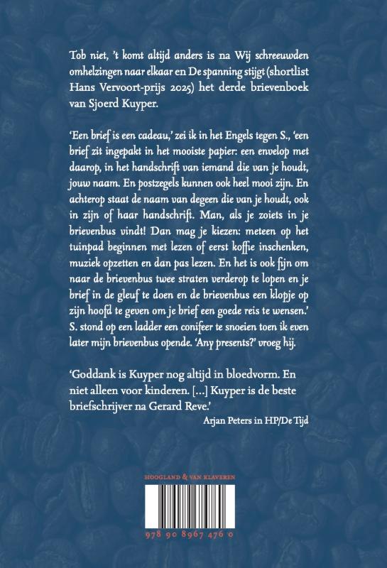 Achterkant van Tob niet, het komt altijd anders