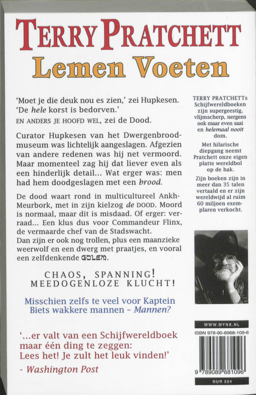 Achterkant van Lemen voeten