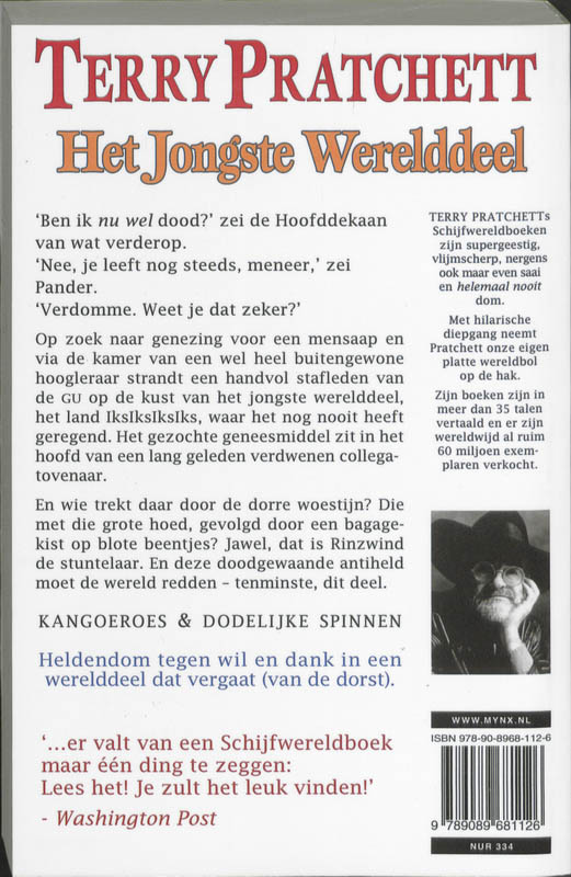 Achterkant van Het jongste werelddeel