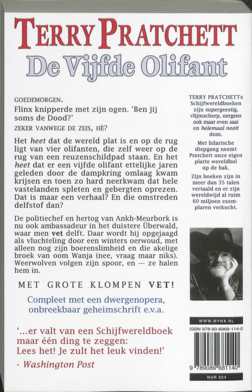 Achterkant van De vijfde olifant