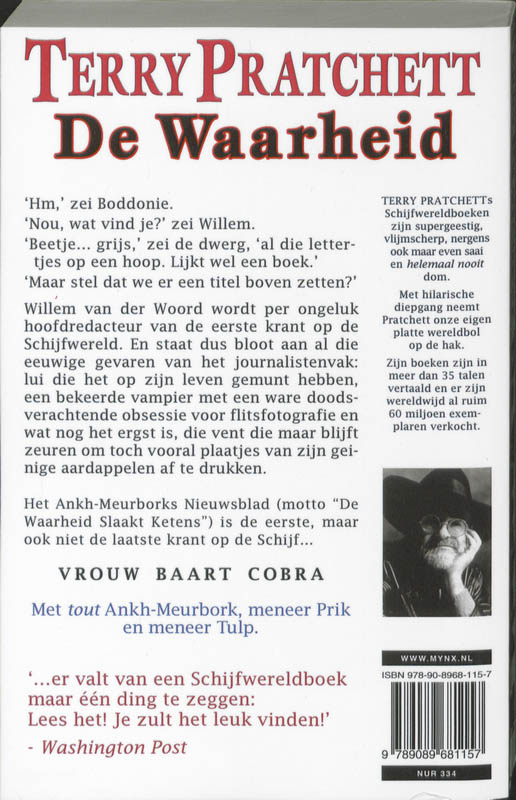 Achterkant van De waarheid