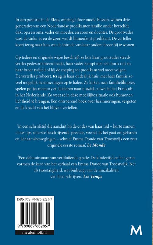 Achterkant van Mensen van de dag