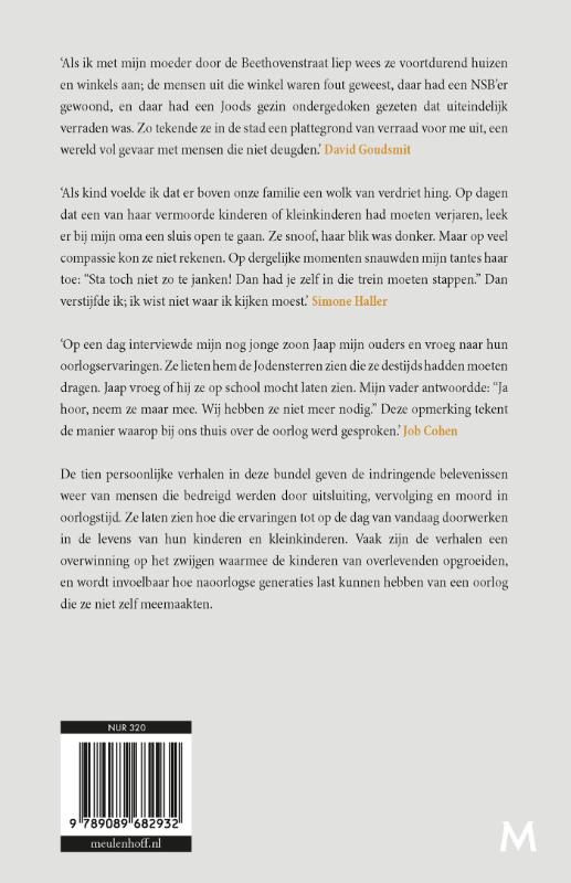 Achterkant van Na de oorlog