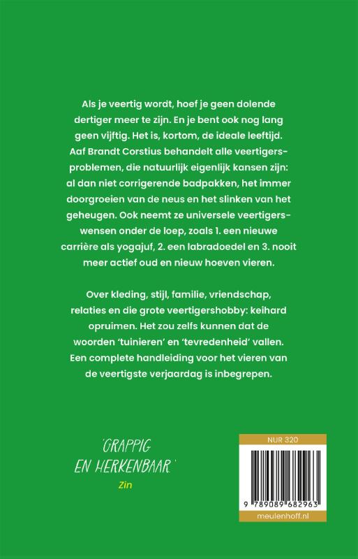 Achterkant van Eindelijk 40
